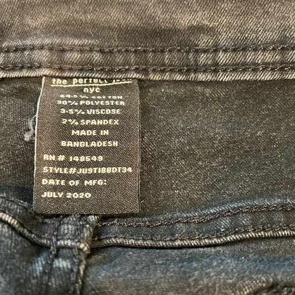 NYC The Perfect Jeans Slim Fit Black Wash 34 X 34 - Picture 7 of 8